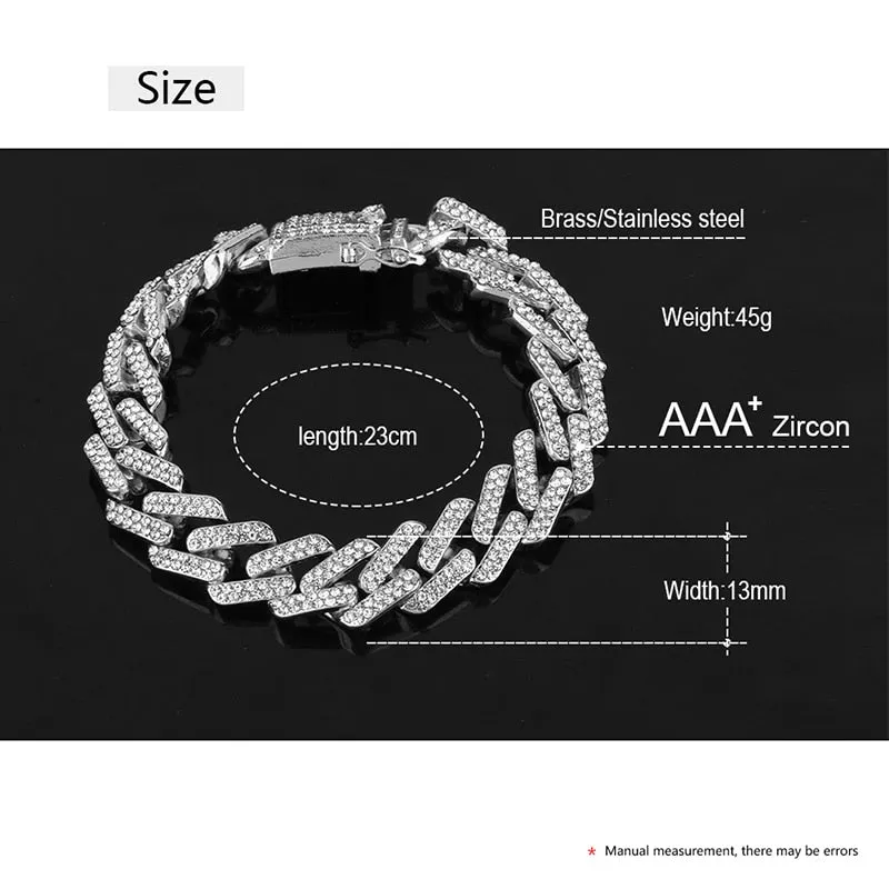 13mm Rhinestone Bracelet