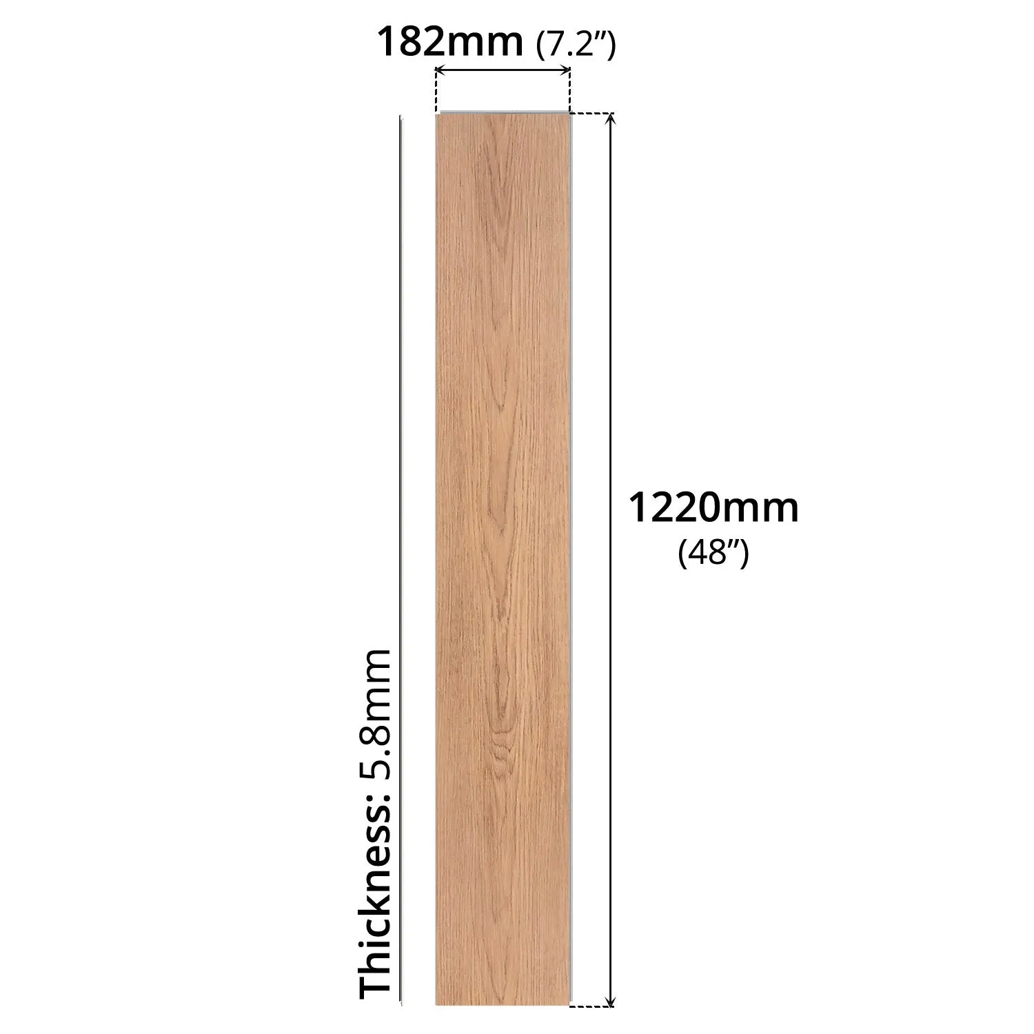 9-pcs Parquet Floor Tile (18 x 122cm)