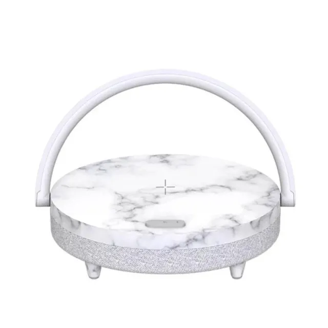 All-in-one Wireless Charger   LED Lamp   Bluetooth Speaker