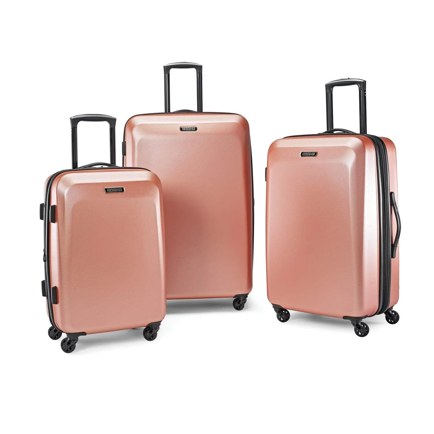 American Tourister Moonlight Hardside 3 Piece Spinner Set 21" 24" and 28"