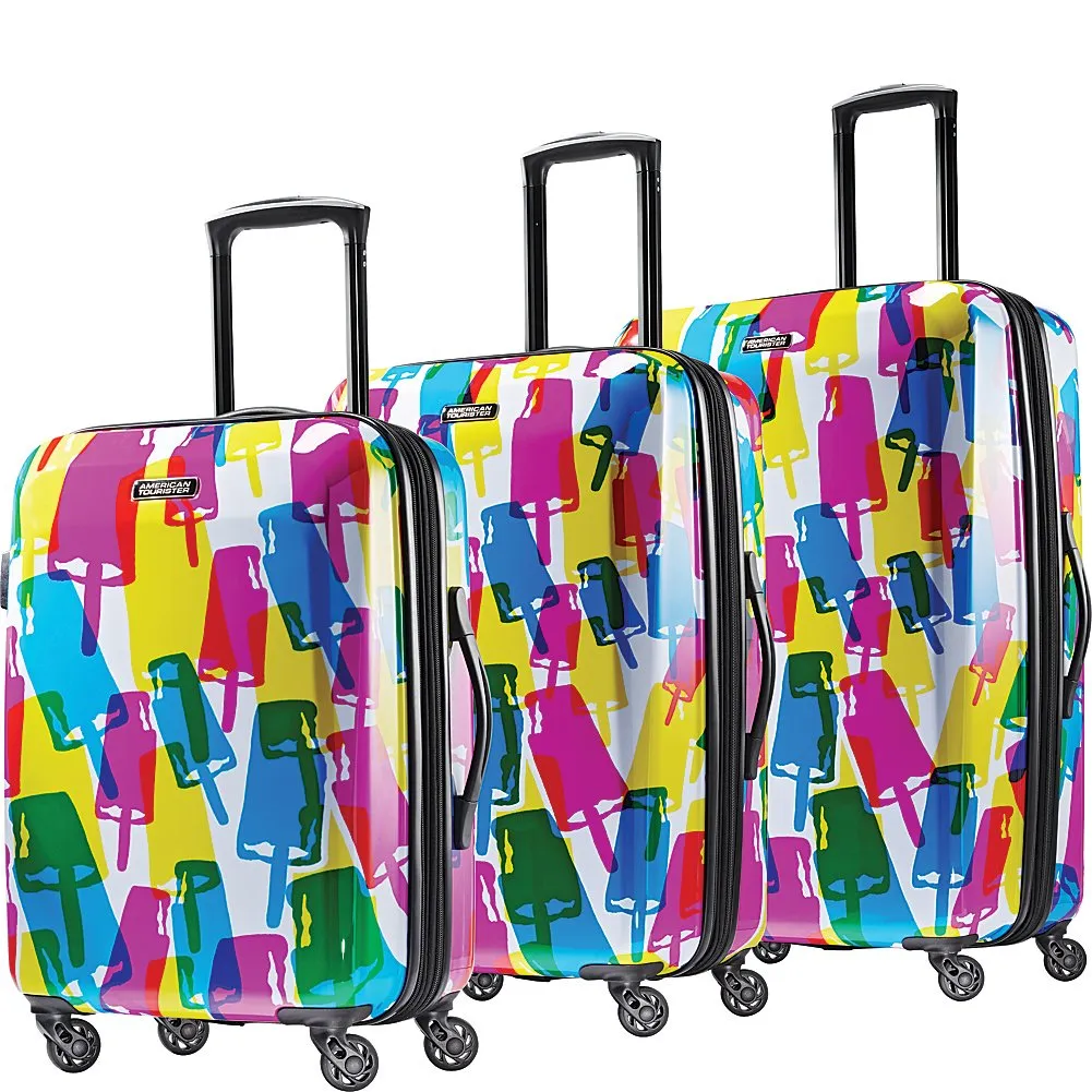 American Tourister Moonlight Hardside 3 Piece Spinner Set 21" 24" and 28"