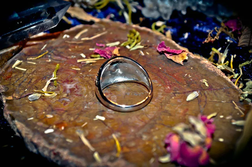 AURA CLEANSING Sacred Purification Spell Banish Negative Energy White Magick Haunted Wicca Ring ~ Repel Dark Forces, Eliminate Bad Karma! ~ 100% REAL MAGIC * Sacred BLESSED!