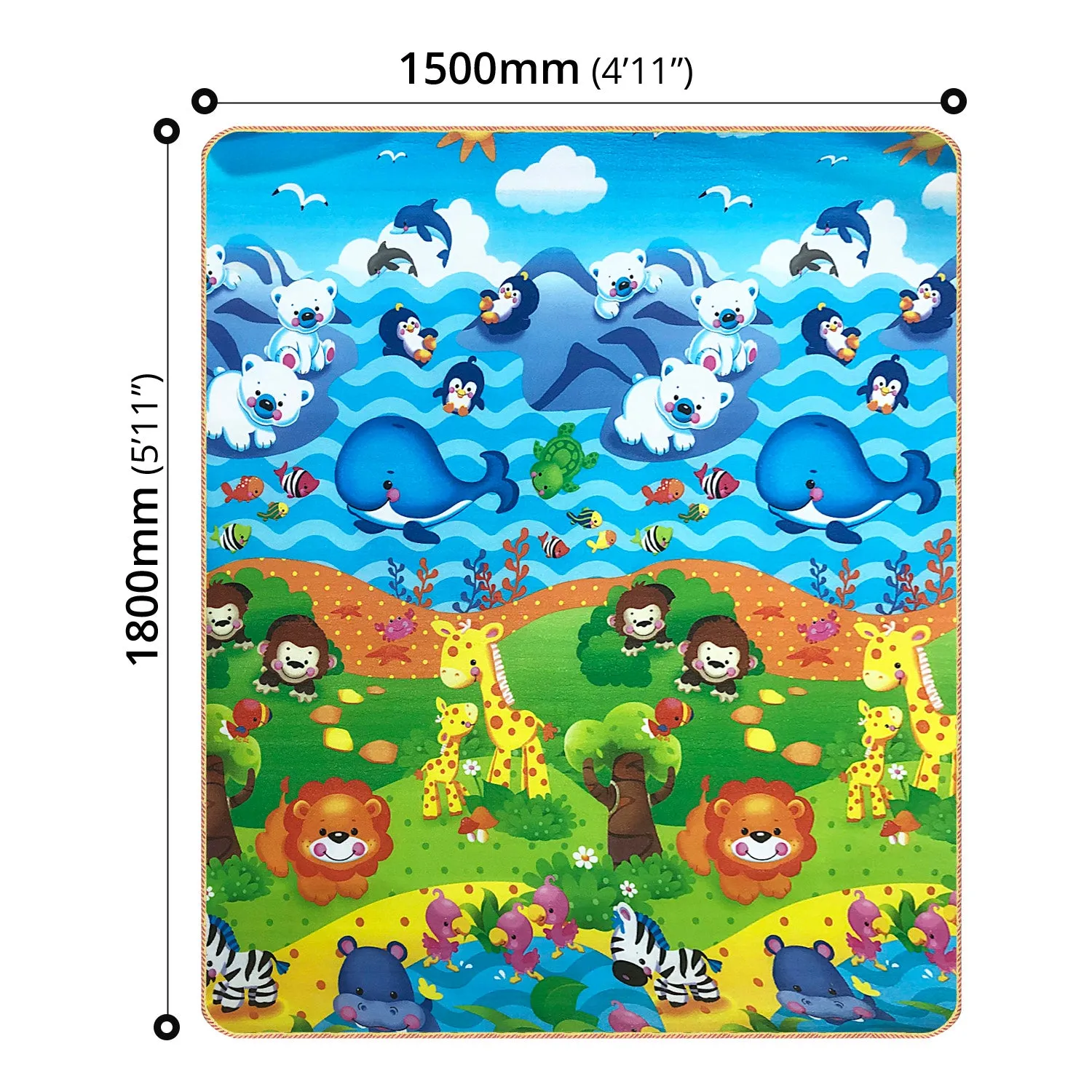 Baby Playmat (4'11 x 5'11")