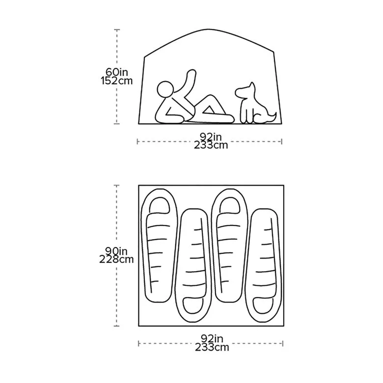 Big Agnes Dog House 4