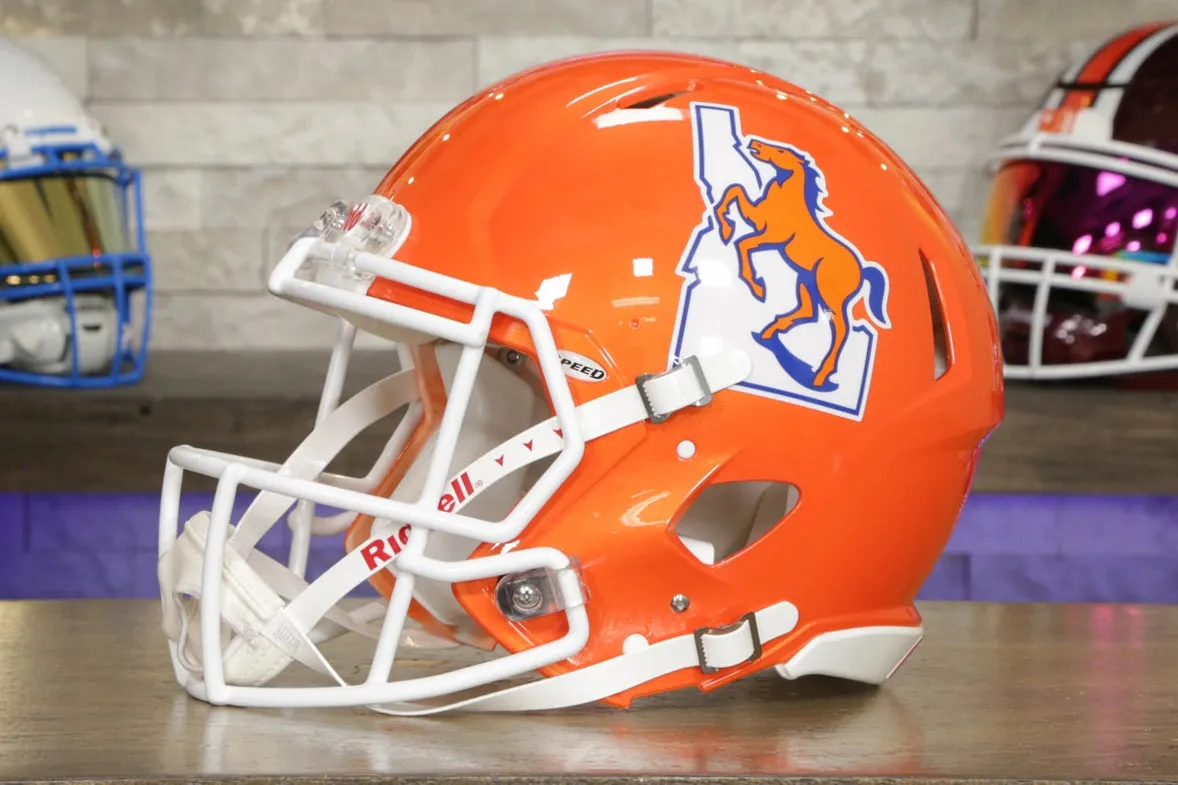 Boise State Broncos Riddell Speed Authentic Helmet - Alternate #2