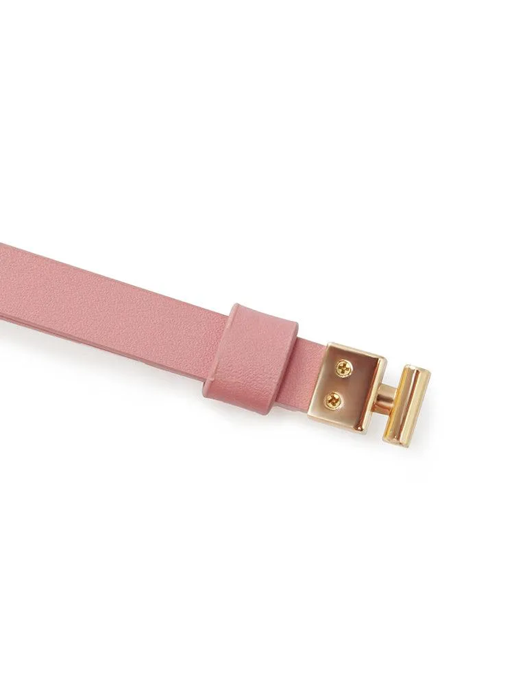 Chic Thin Leather Belt