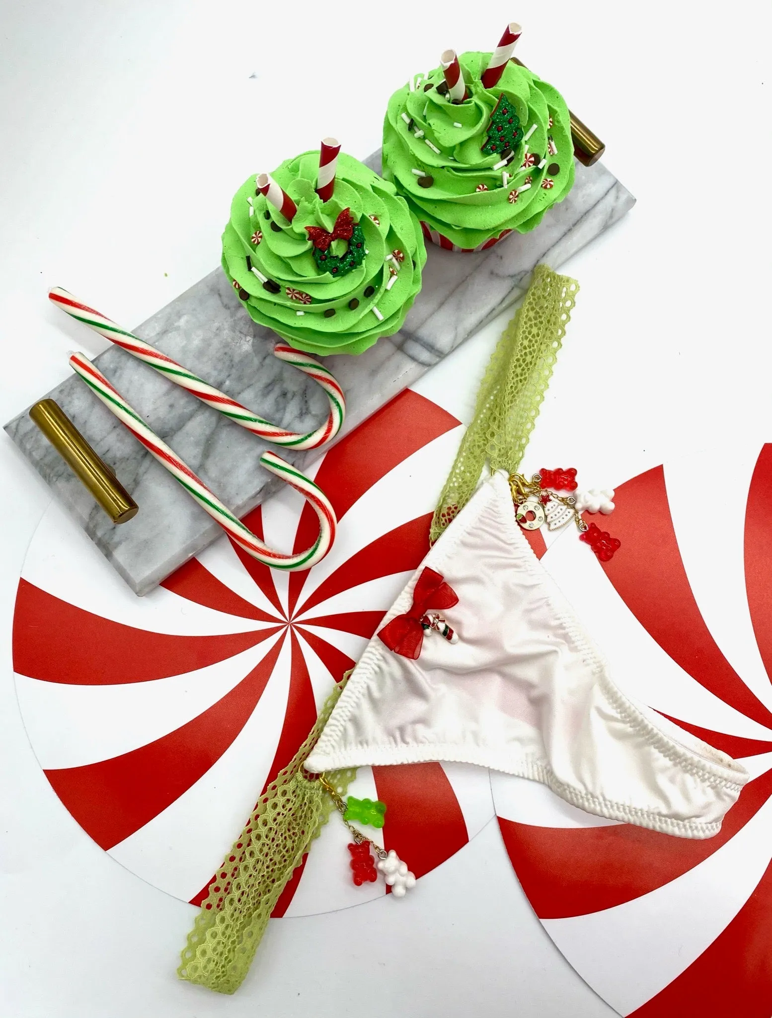 Christmas Candy Panty