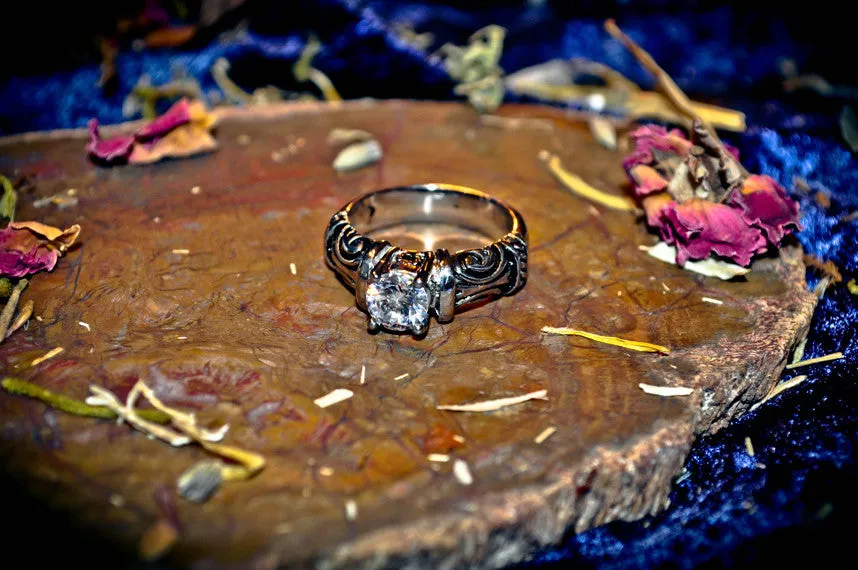 CONJURE RAW ENERGY Sacred Magick Spell Ring of Psychic Power ~ 3rd Eye, Samhain, Magic, Haunted Metaphysical, Scrying, Druid ~ OCCULT MAGICK! Wealth $$