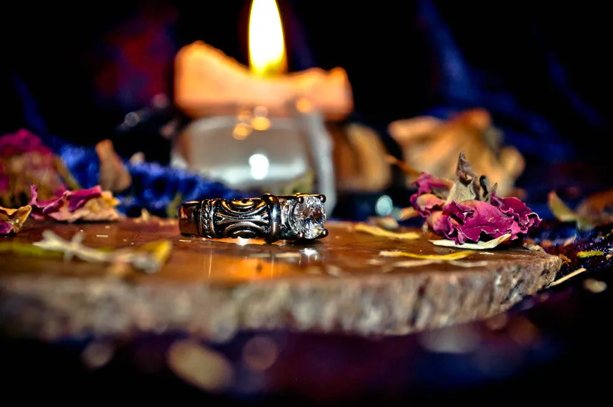 CONJURE RAW ENERGY Sacred Magick Spell Ring of Psychic Power ~ 3rd Eye, Samhain, Magic, Haunted Metaphysical, Scrying, Druid ~ OCCULT MAGICK! Wealth $$