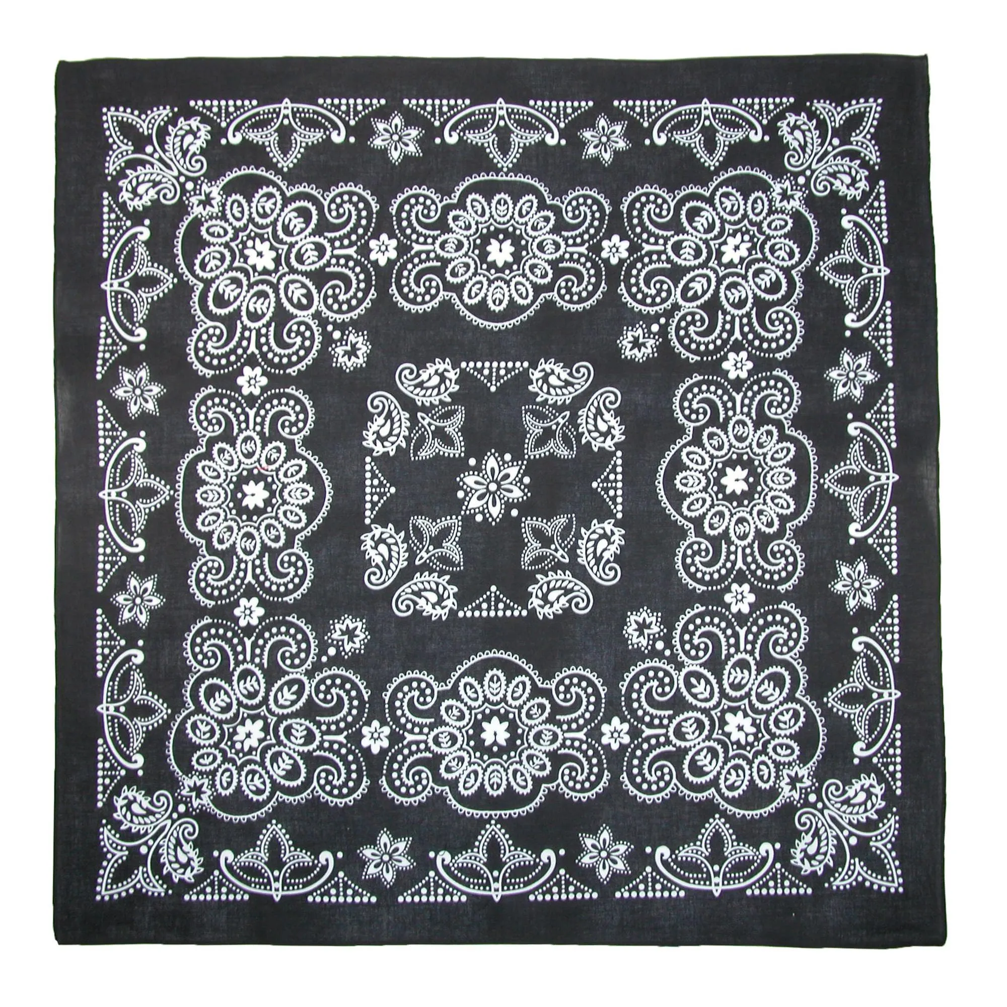 CTM® 27 Inch Extra Large Cotton Texas Paisley Bandana