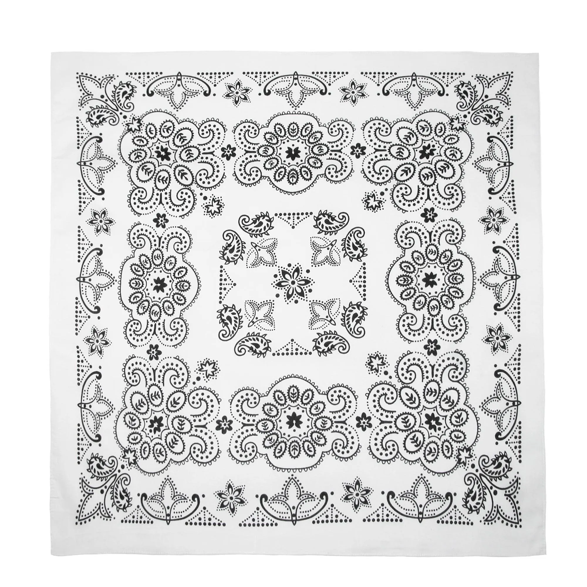 CTM® 27 Inch Extra Large Cotton Texas Paisley Bandana