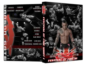 Dragon Gate UK. "Festival of Fire Night 1" Event DVD