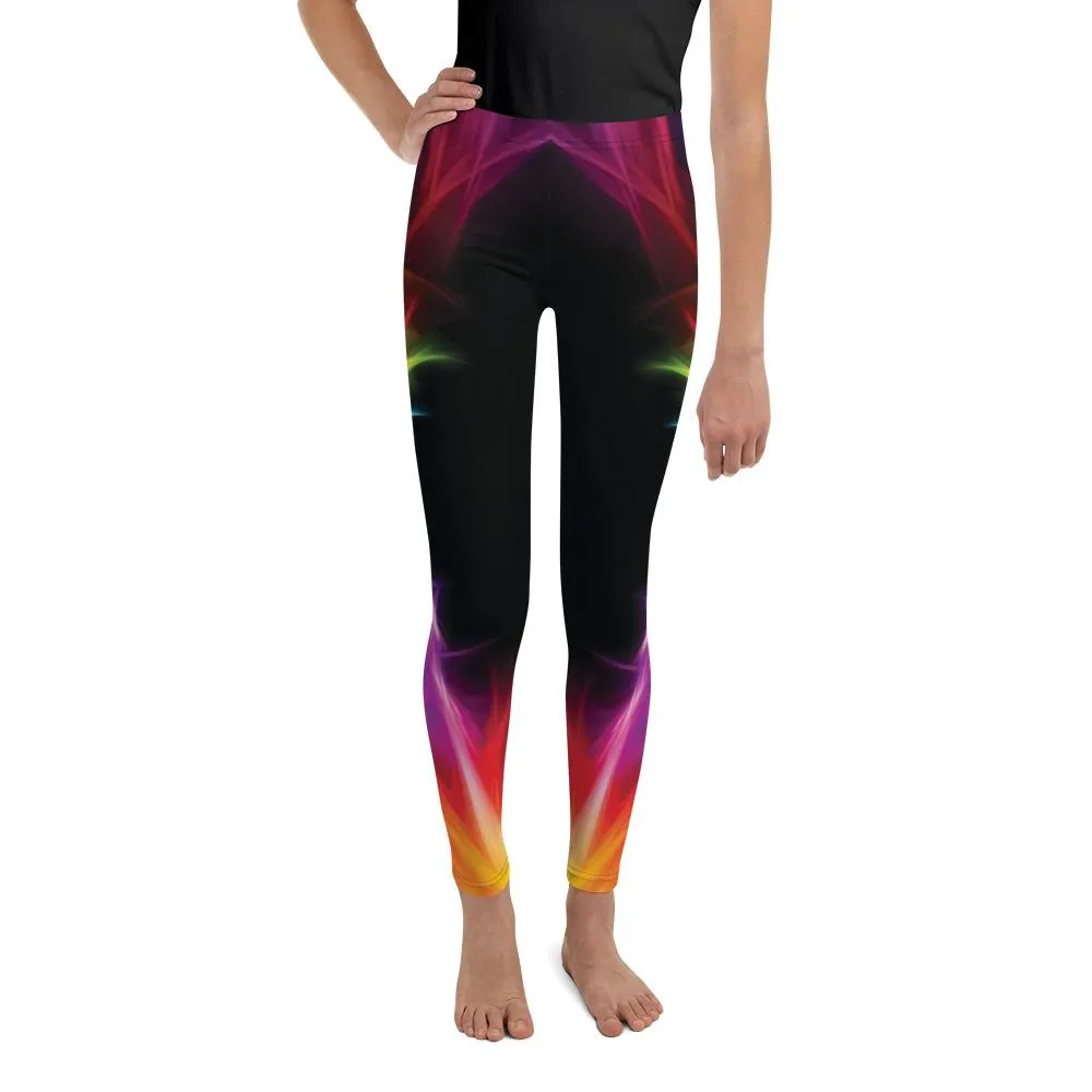 EDM Particle Wave Youth Leggings