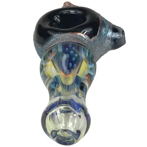 Electro-formed Color Changing Glass Pipe USA Made