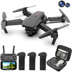 EQuad88X™ 4K Ultra-HD Dual Camera GPS Drone - Quadcopter, Wifi, Foldable RC