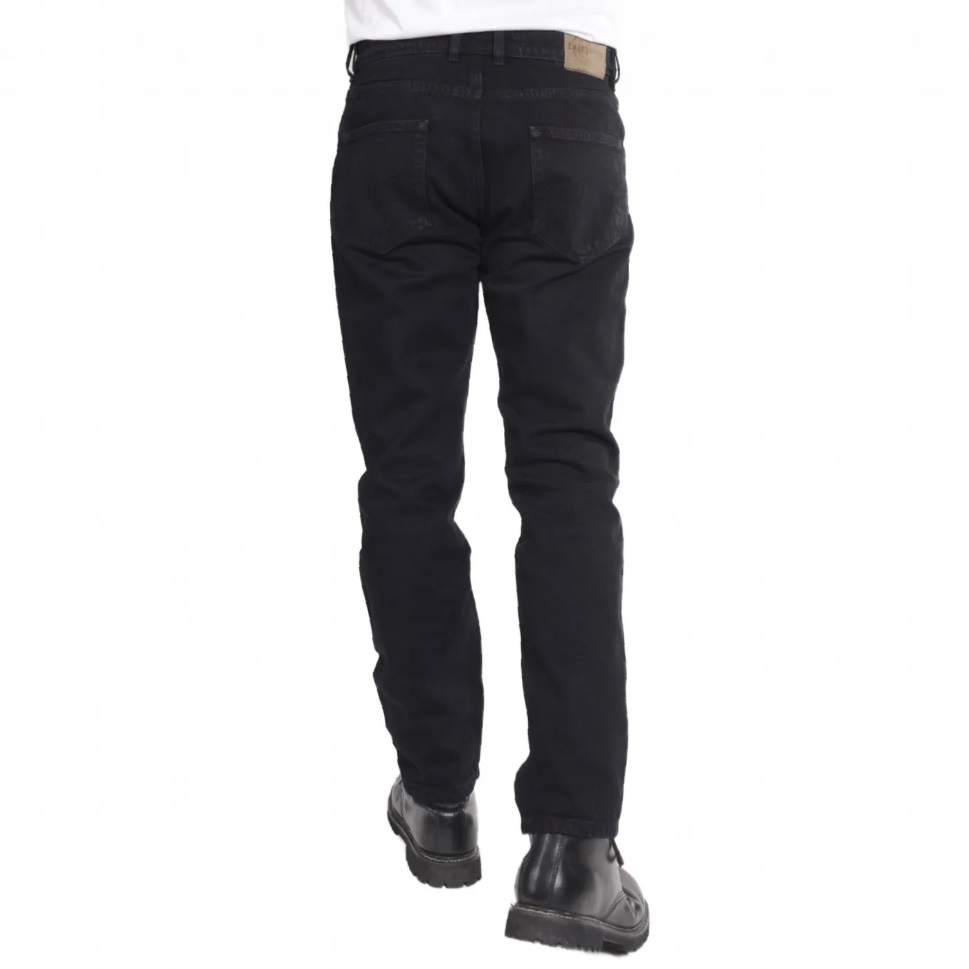 fairjeans - Regular Black - 100% Biobaumwolle