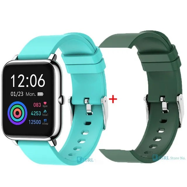 Fashion Full Touch SmartWatch Square Women Sport Watch Electronic Ladies Wrist Watch For Andriod Ios Smart Clock Smart watch