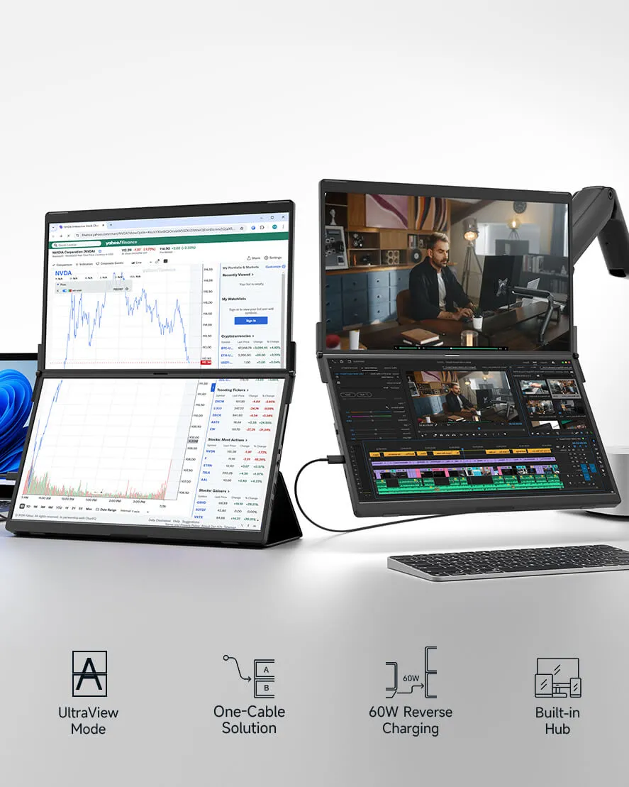 FlipGo Portable Dual Monitor