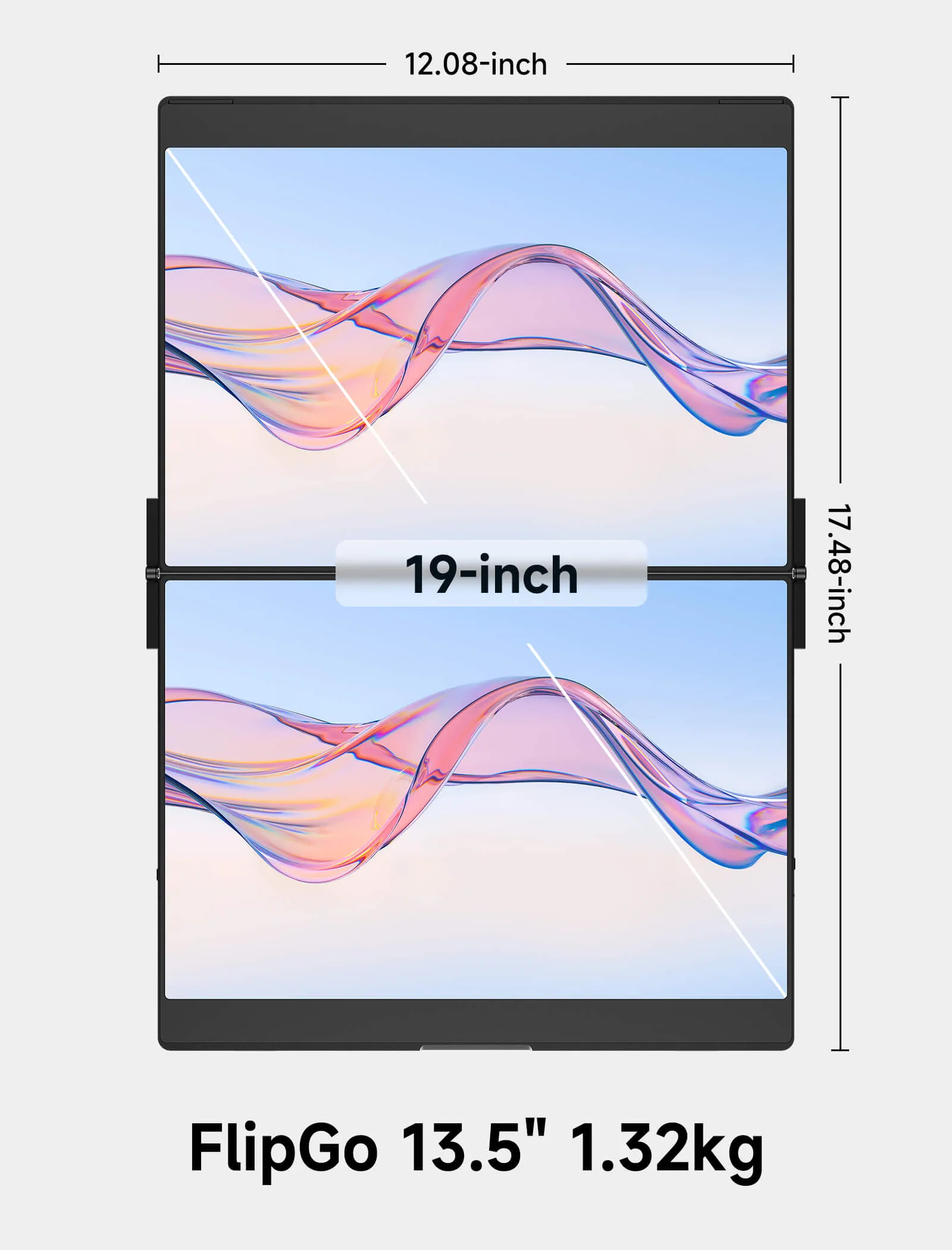 FlipGo Portable Dual Monitor