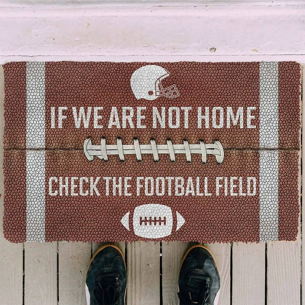 Gearhuman 3D Check The Football Field Doormat