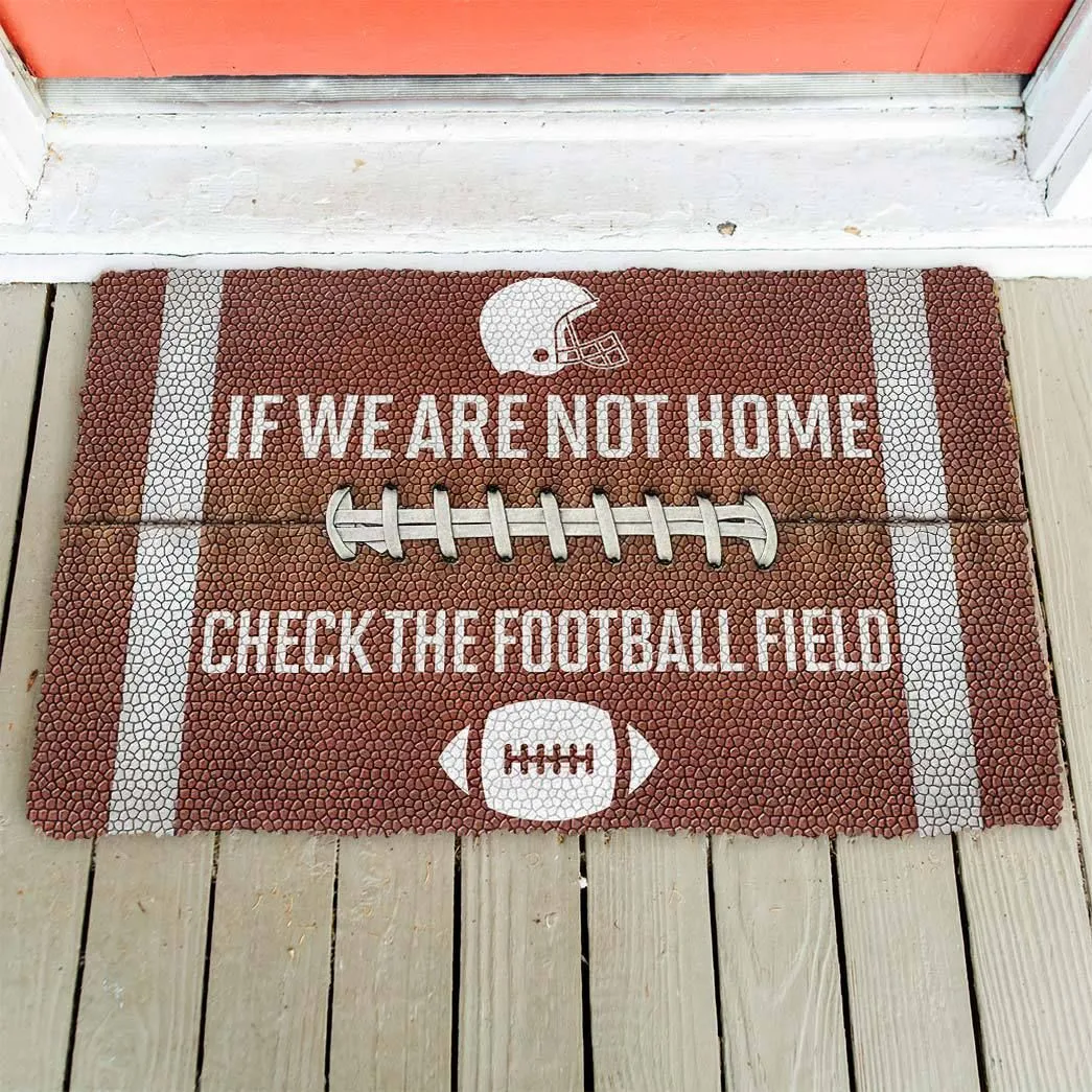 Gearhuman 3D Check The Football Field Doormat