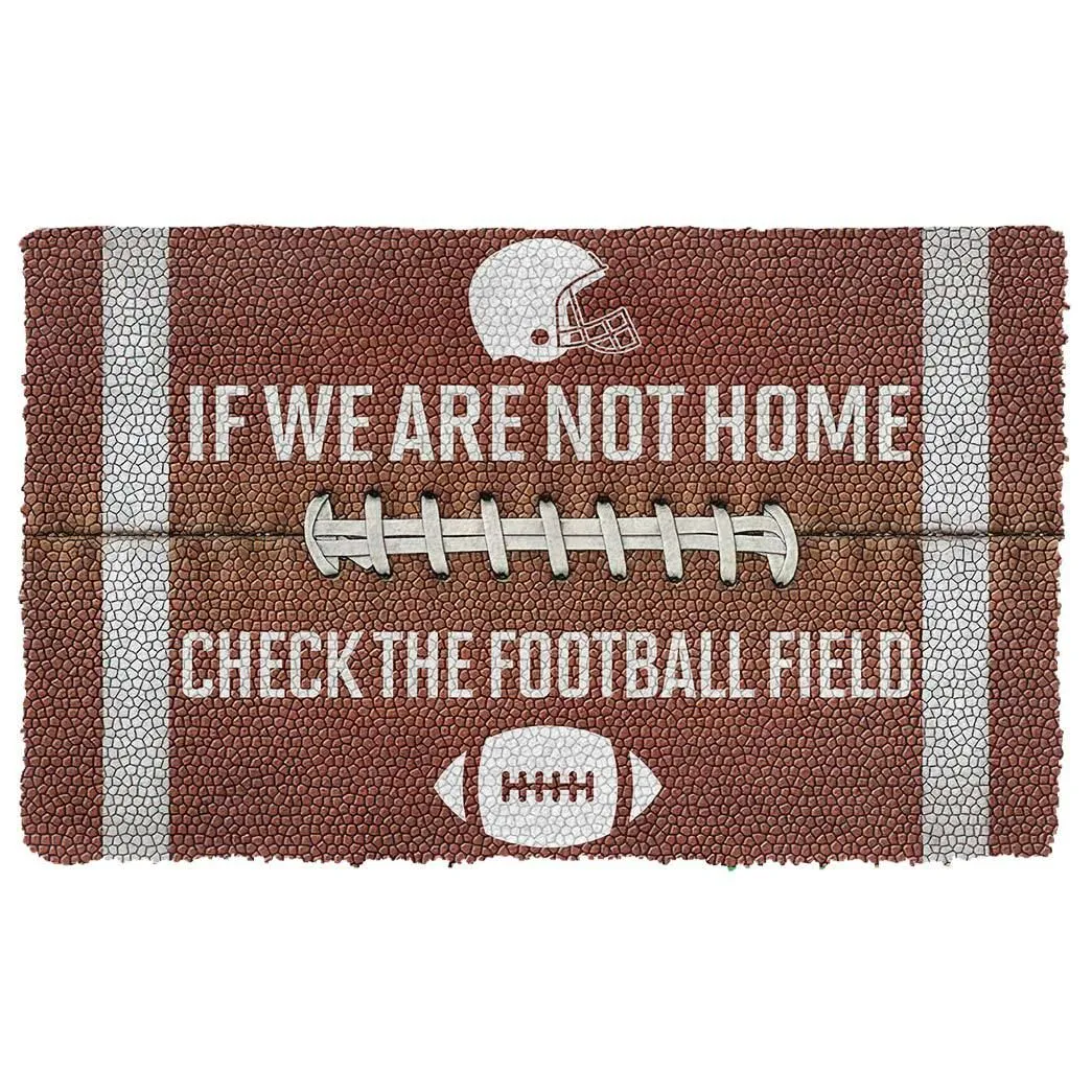 Gearhuman 3D Check The Football Field Doormat