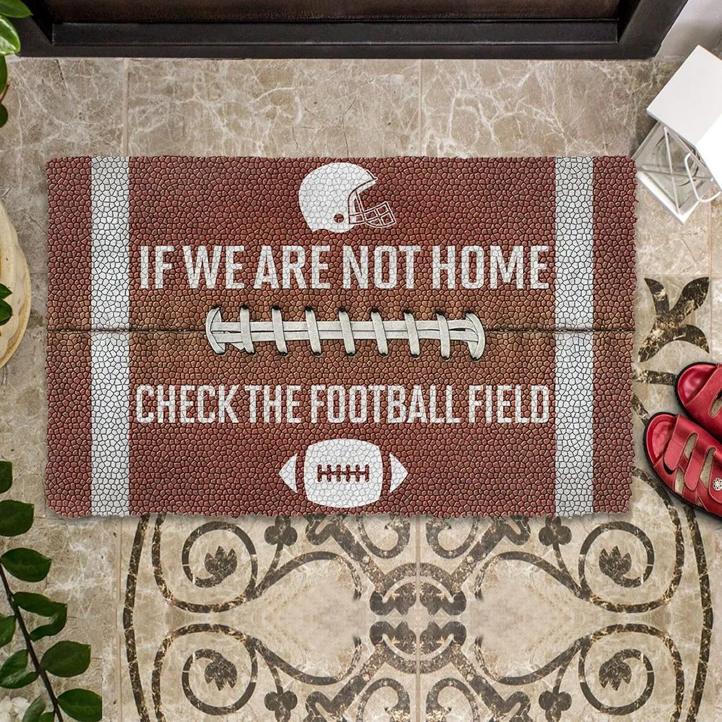 Gearhuman 3D Check The Football Field Doormat