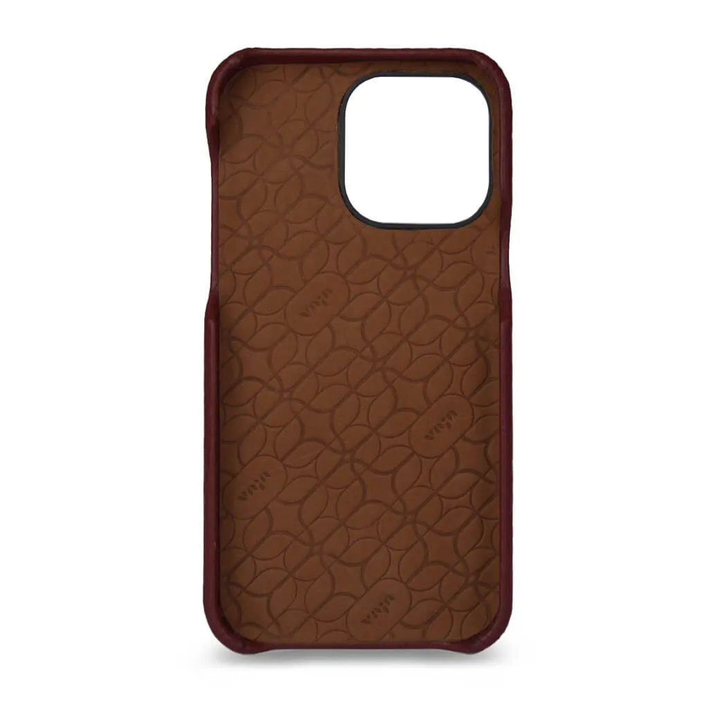 Grip iPhone 14 Pro leather case