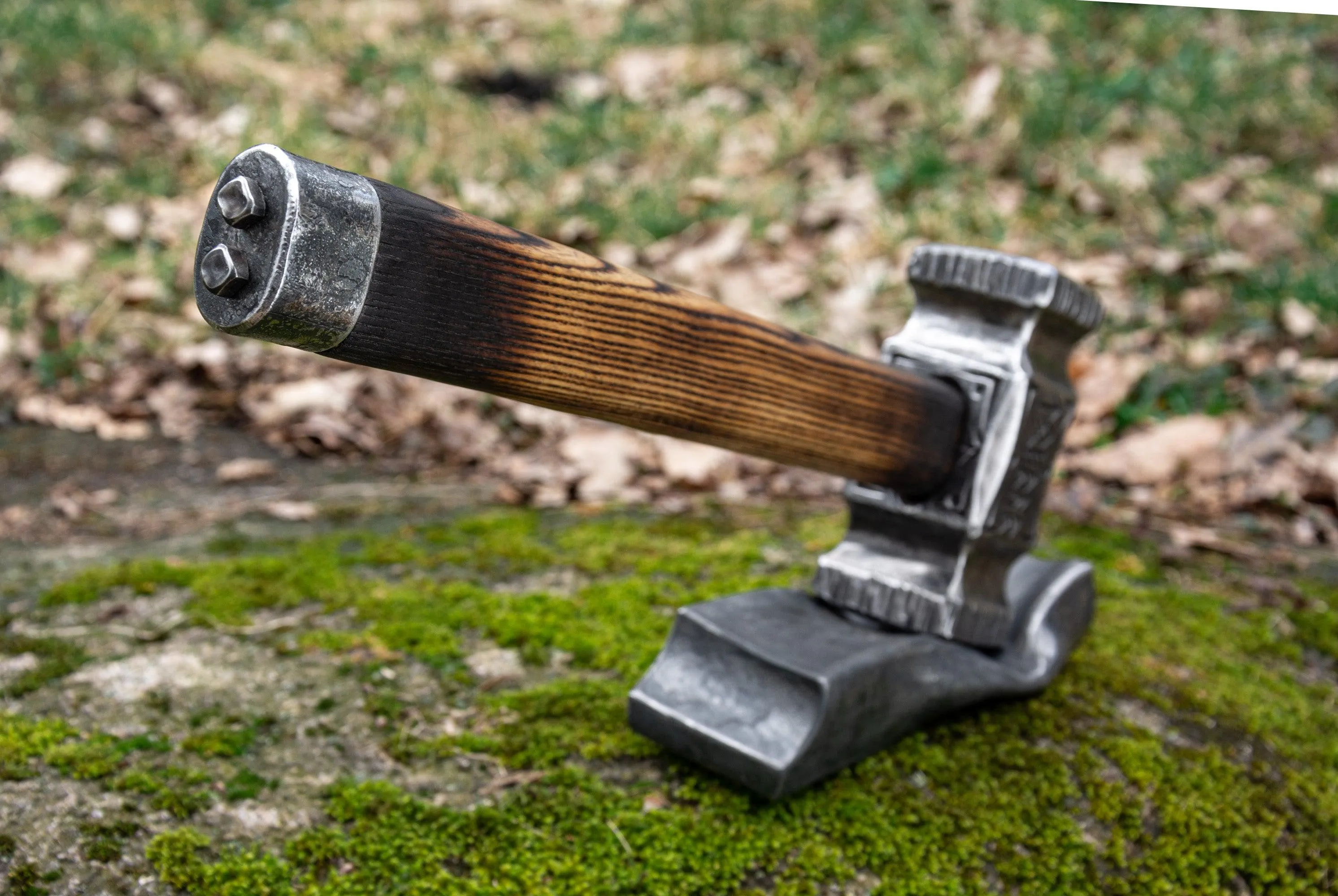 Hand-Forged Blacksmith Hammer Poseidon