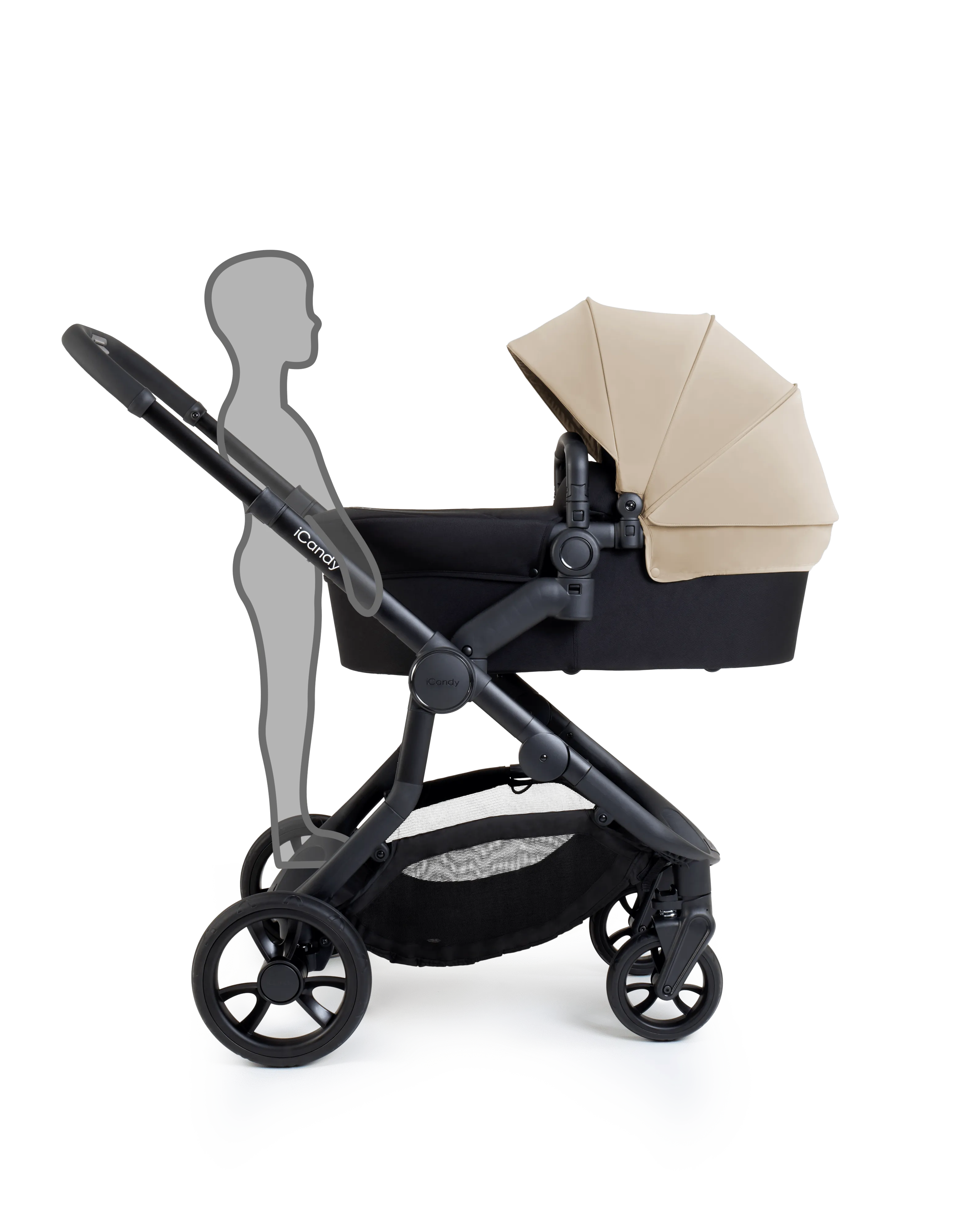 iCandy Orange 4 Double Pushchair - Latte