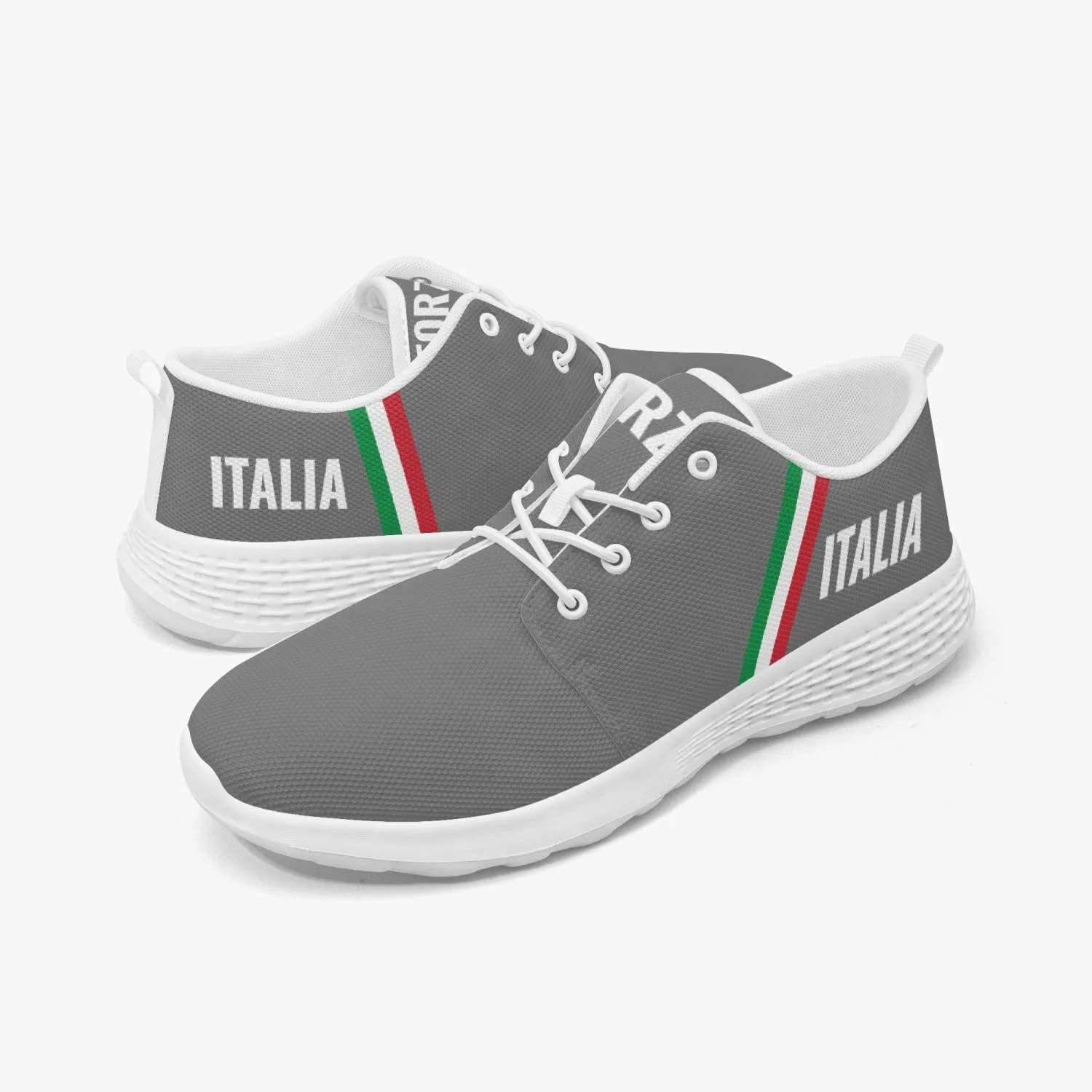 Italy Running Shoes - Forza Italia - Grey - men's /women's sizes