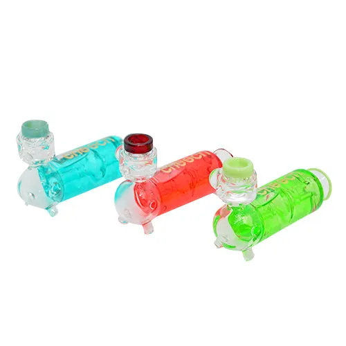 Liquid Filled Glass Pipes