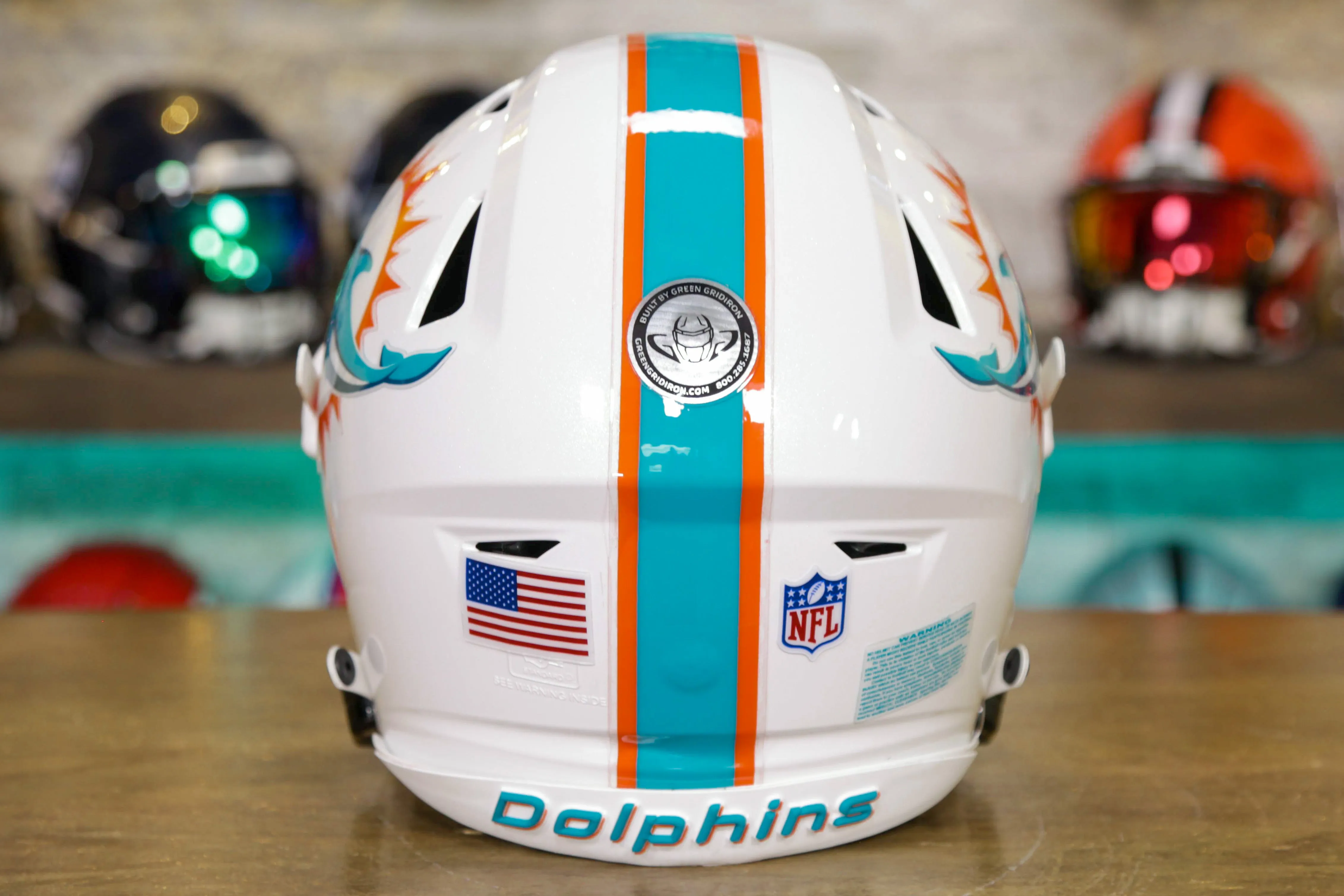 Miami Dolphins Riddell SpeedFlex Helmet - GG Edition 00366