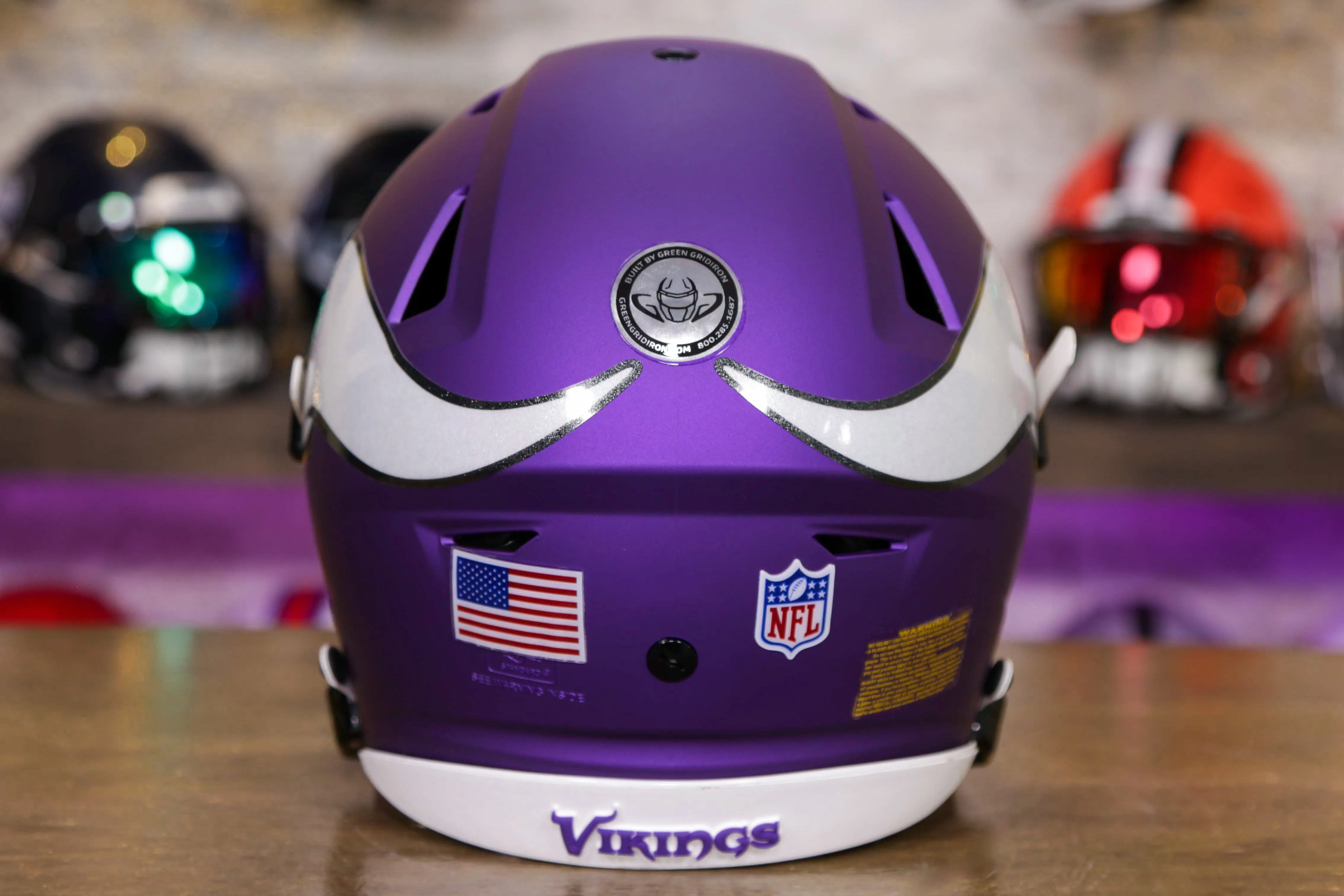 Minnesota Vikings Riddell SpeedFlex Helmet - GG Edition 00367