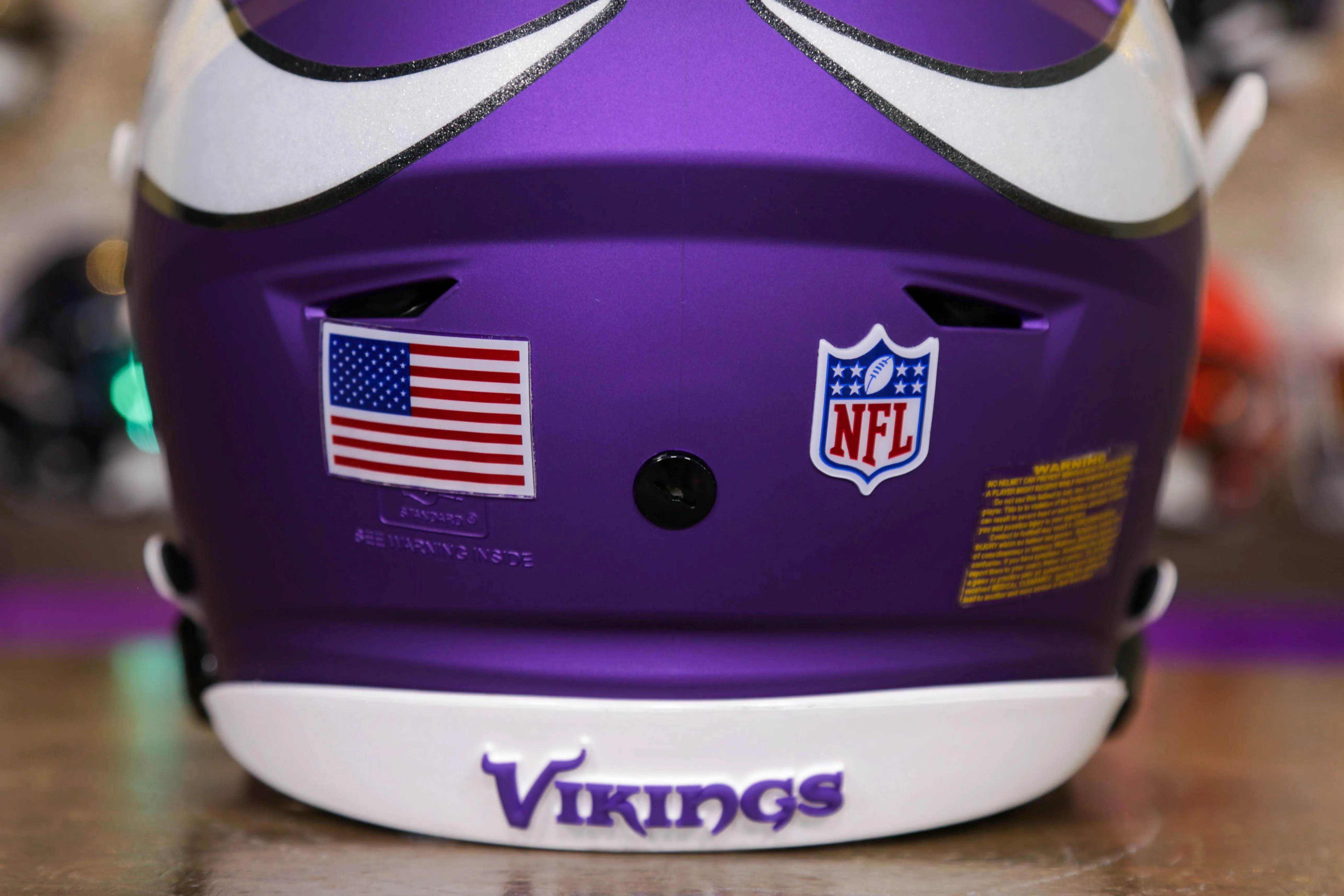 Minnesota Vikings Riddell SpeedFlex Helmet - GG Edition 00367