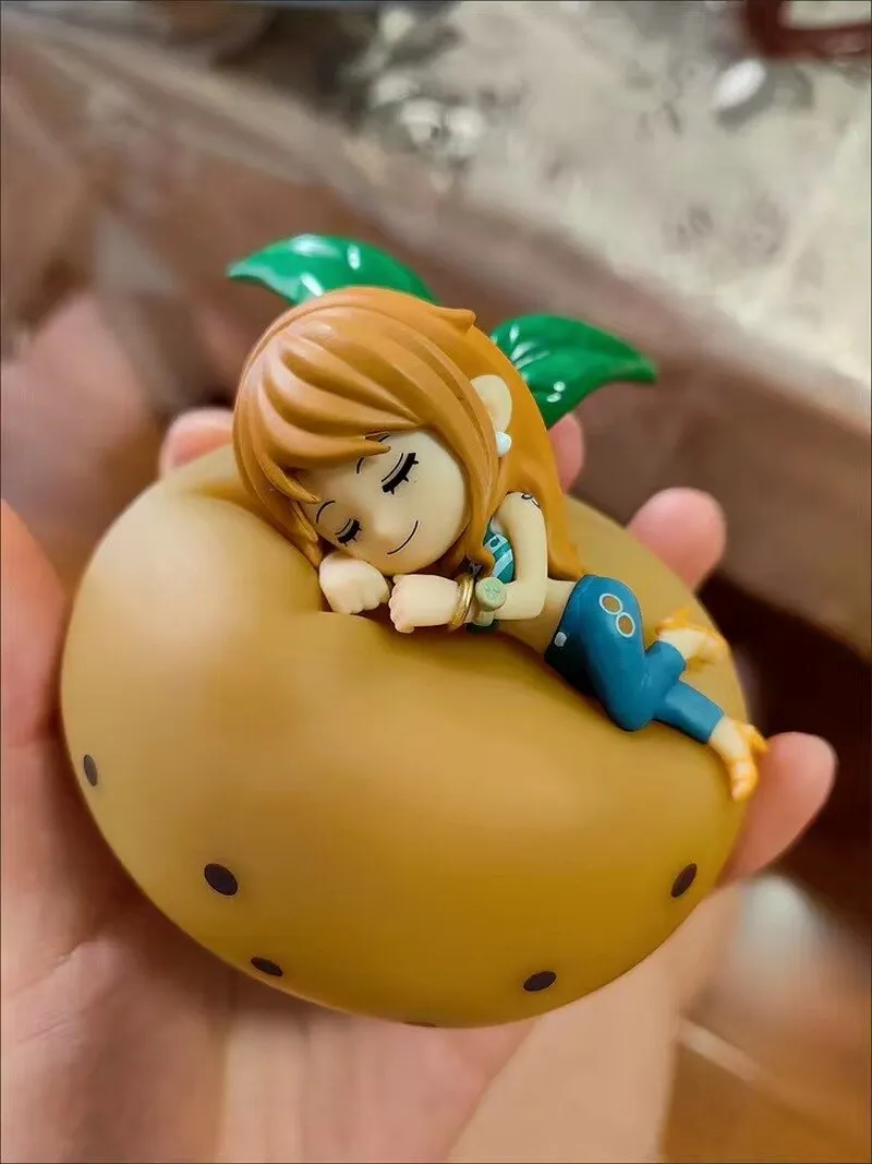 One Piece Anime Box Night Light Characters: Luffy, Zoro, Nami, Sanji, Chopper, Usopp, Franky, Robin, Brook - Figures Sweet Dream Series LED Ornament Surprise Toys Gift