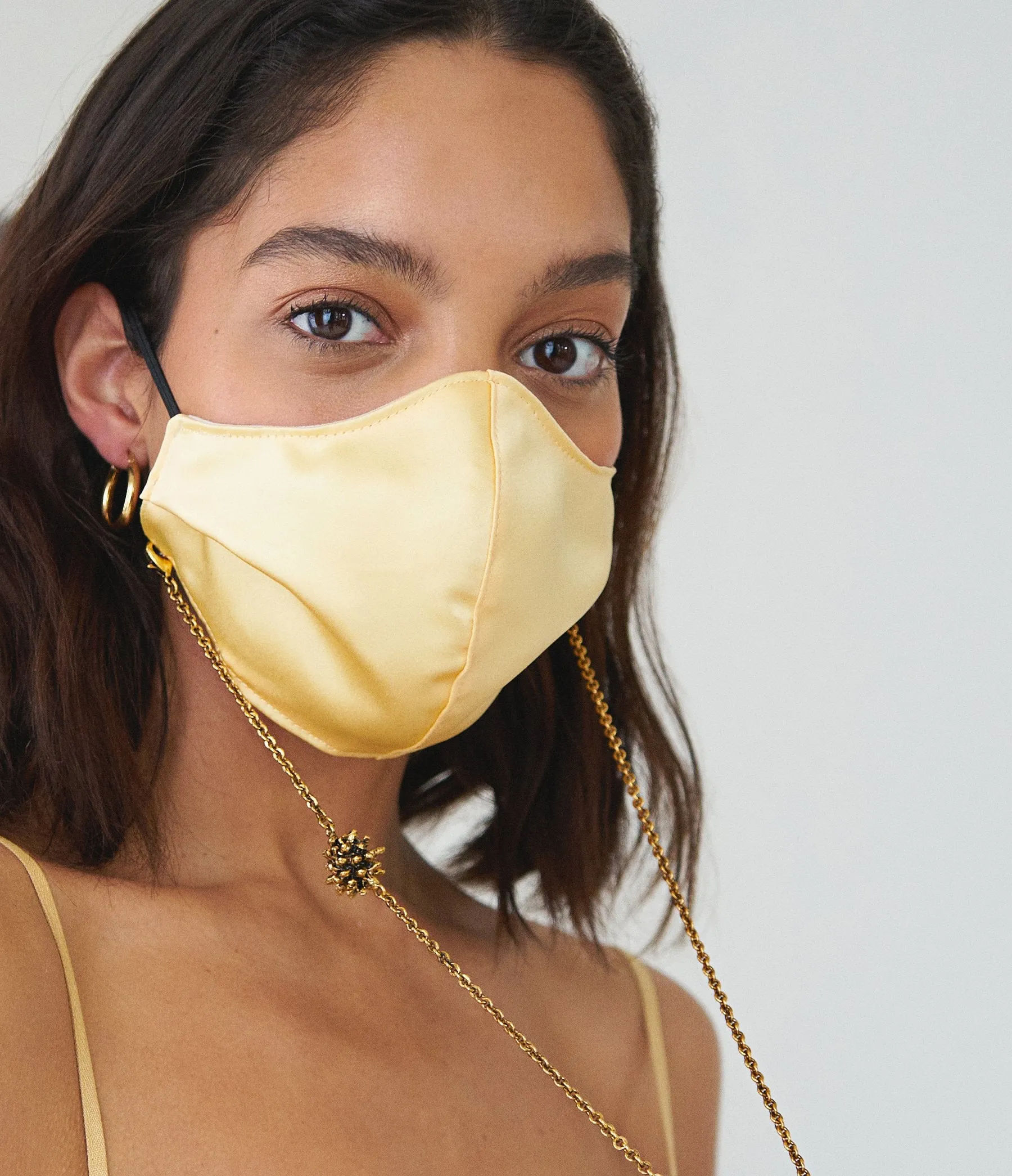 Pastel Satin Mask