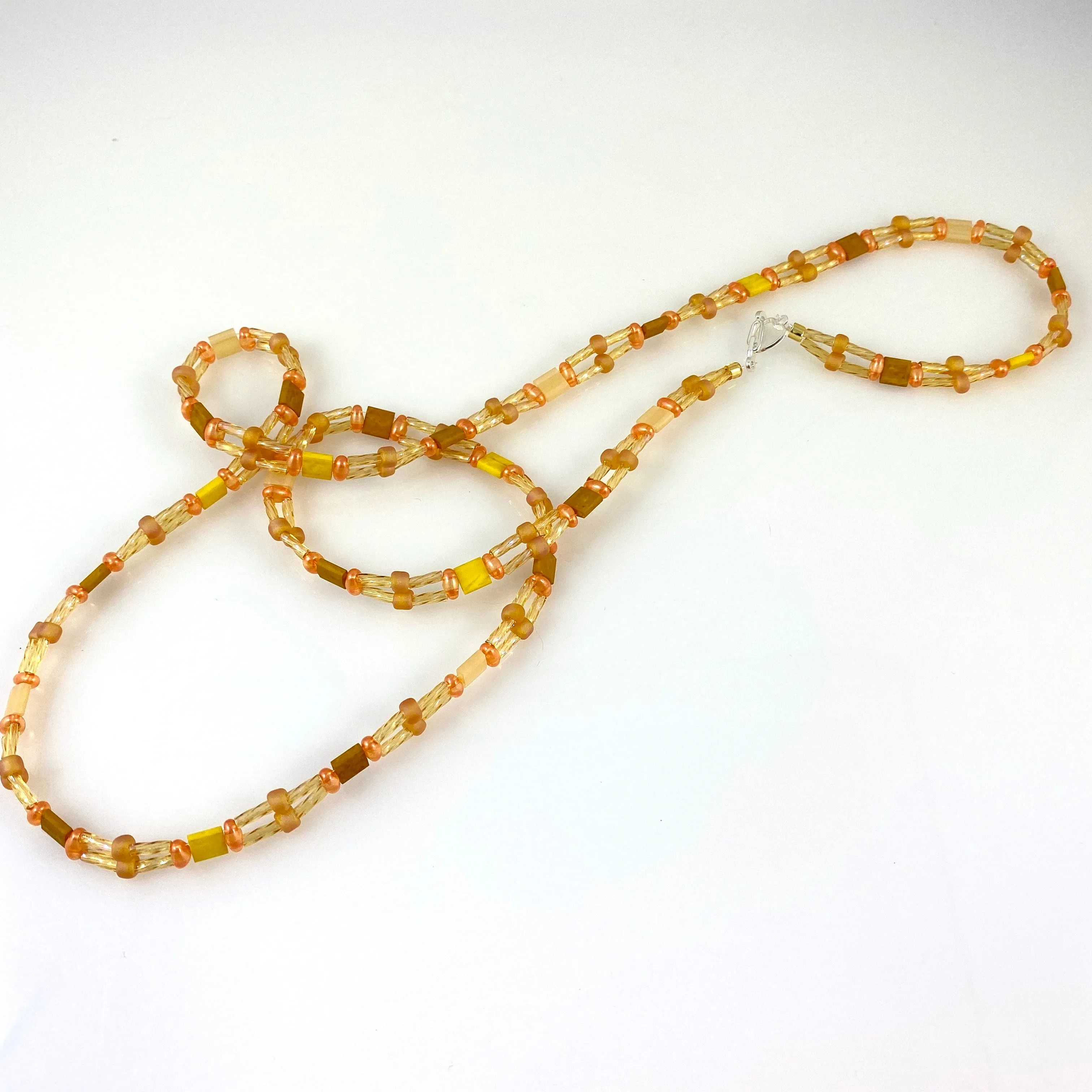 "Tile Wrap" Bracelet - Marmalade