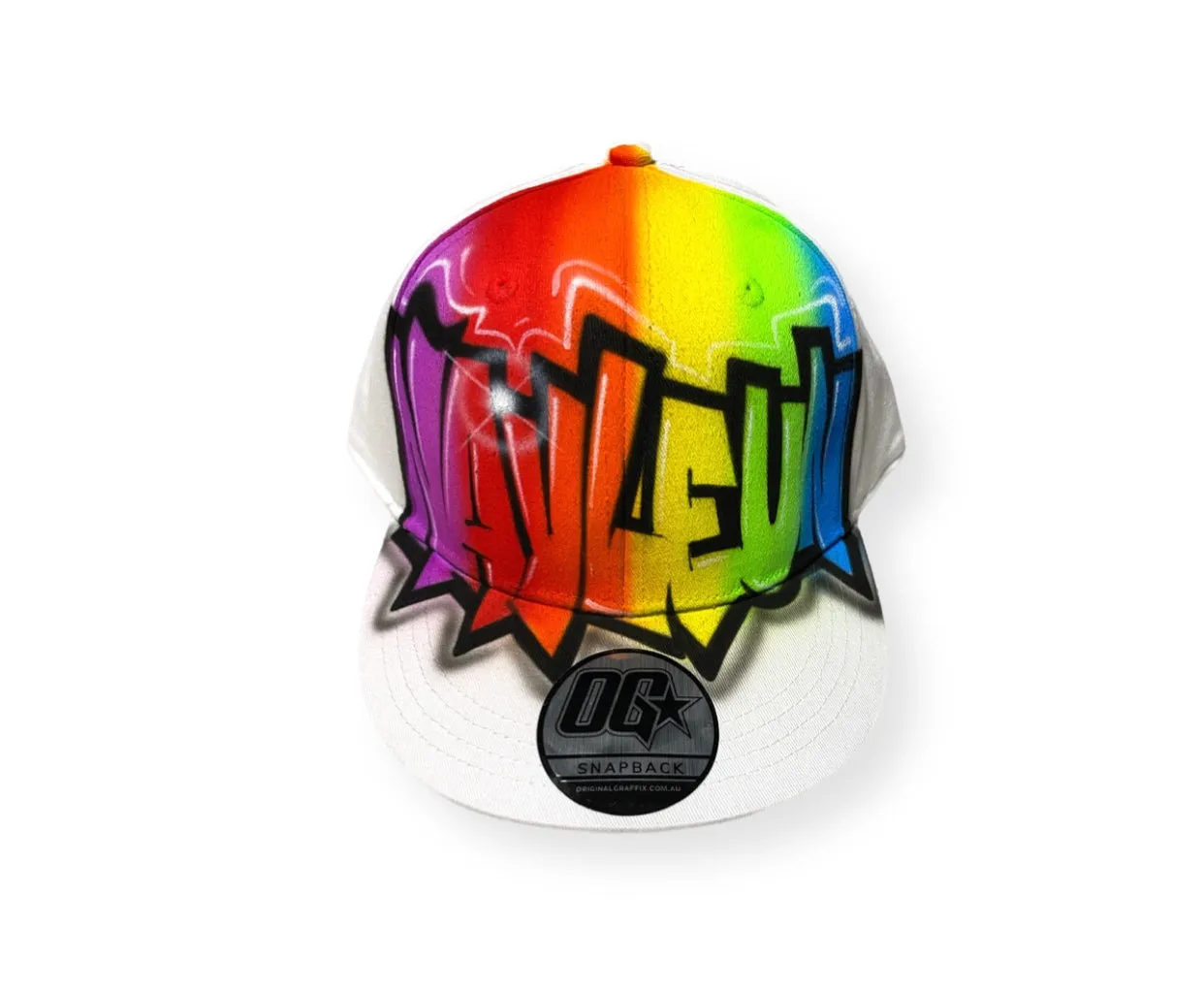 Rainbow Graffiti Snapback (7G)