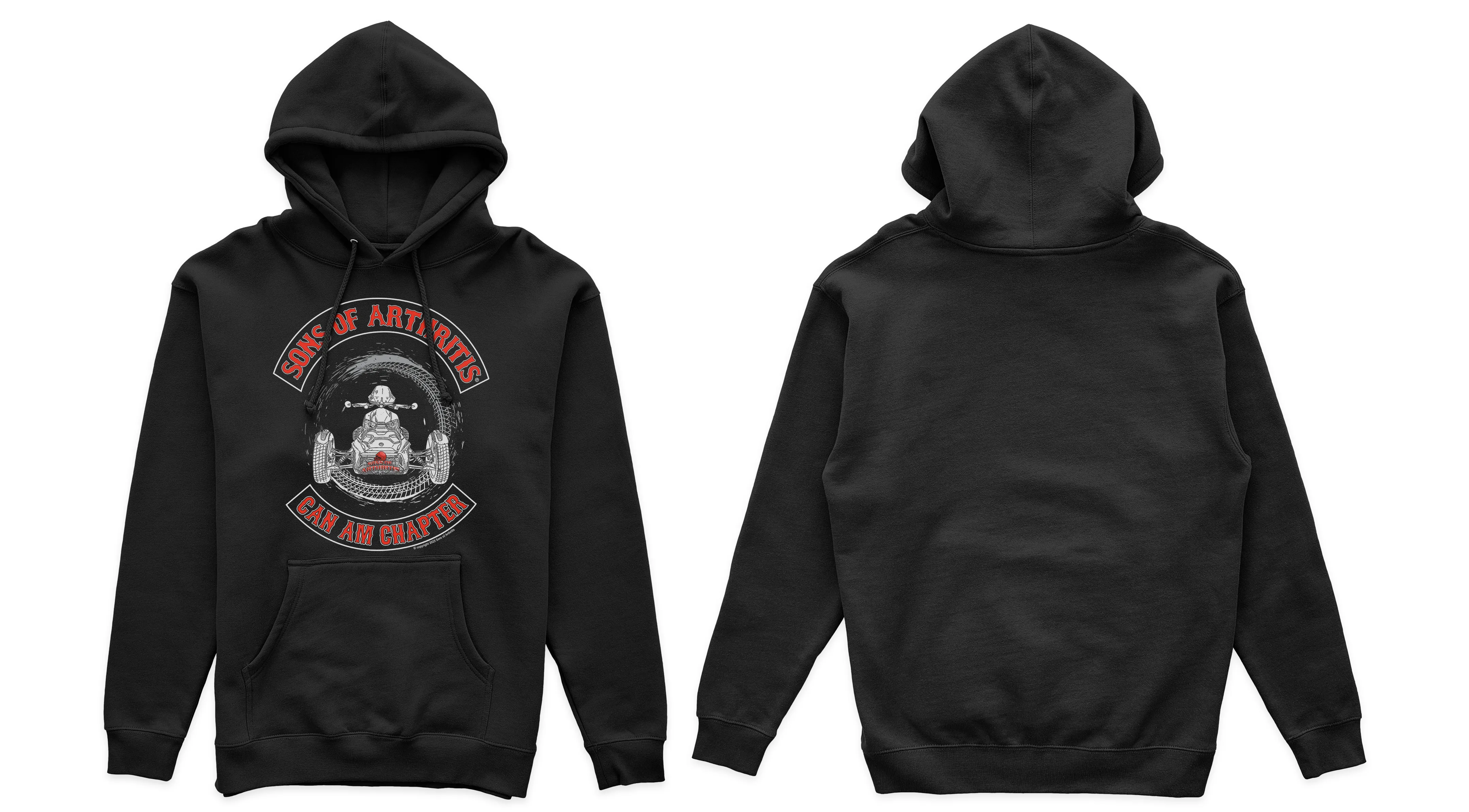 Sons of Arthritis CanAm Chapter - BLACK (SEE STYLES)