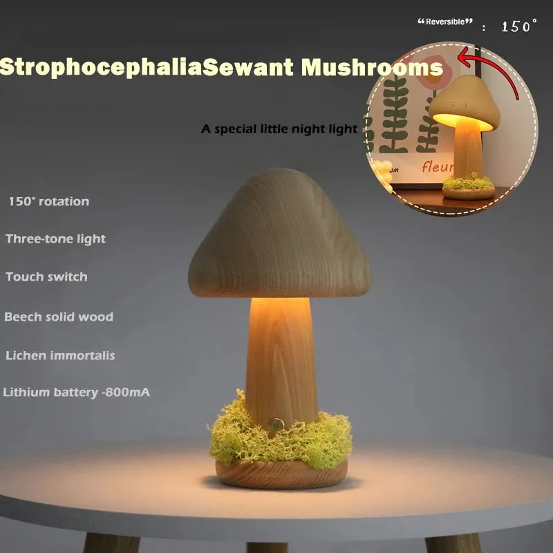 Twisted Mushroom LED Night Light