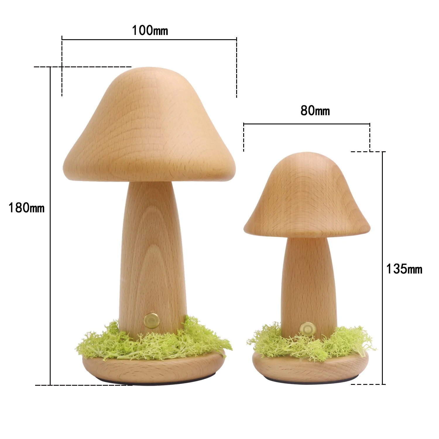 Twisted Mushroom LED Night Light